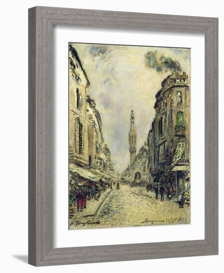Avignon, 1873-Johan-Barthold Jongkind-Framed Giclee Print