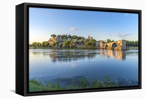 Avignon Bridge, Avignon, Provence, France-Jim Engelbrecht-Framed Premier Image Canvas