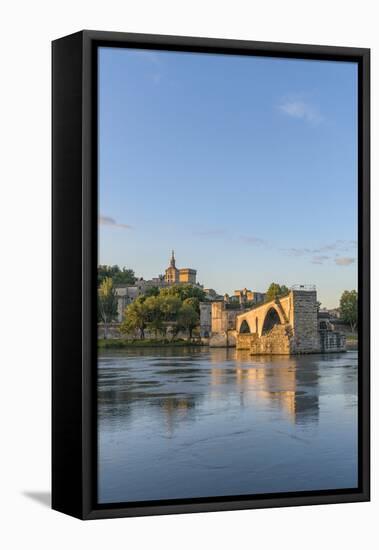Avignon Bridge, Avignon, Provence, France-Jim Engelbrecht-Framed Premier Image Canvas