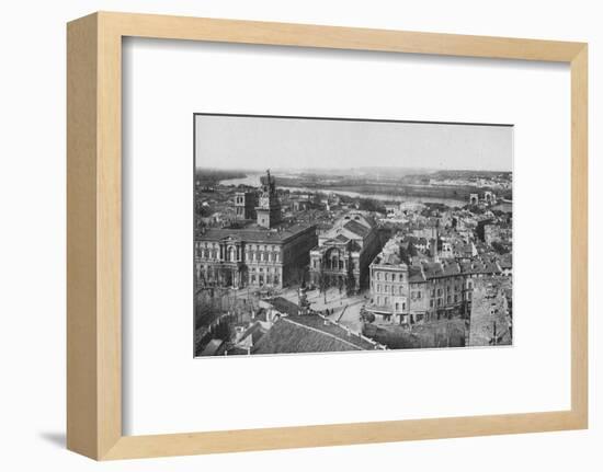 'Avignon - General View Taken From St. Laurent Tower', c1925-Unknown-Framed Photographic Print