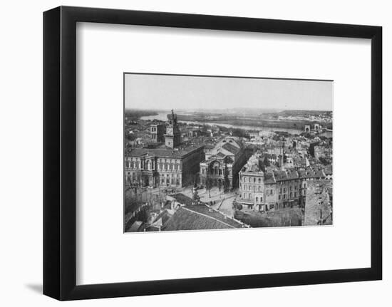 'Avignon - General View Taken From St. Laurent Tower', c1925-Unknown-Framed Photographic Print