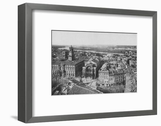 'Avignon - General View Taken From St. Laurent Tower', c1925-Unknown-Framed Photographic Print