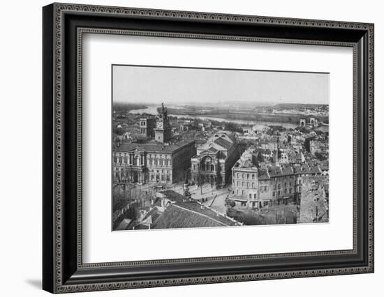 'Avignon - General View Taken From St. Laurent Tower', c1925-Unknown-Framed Photographic Print