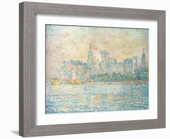 Avignon, Morning-Paul Signac-Framed Giclee Print