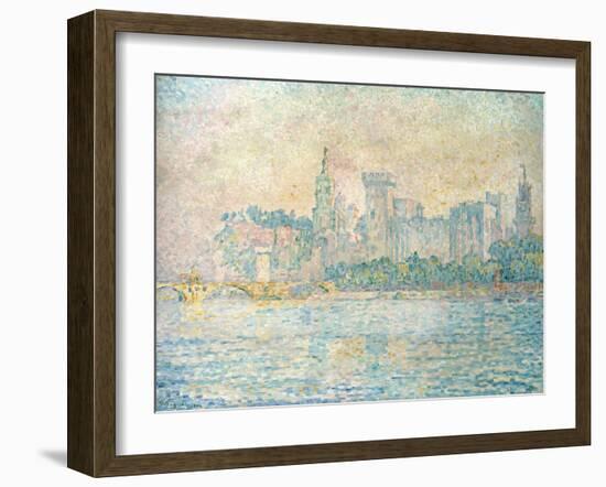 Avignon, Morning-Paul Signac-Framed Giclee Print