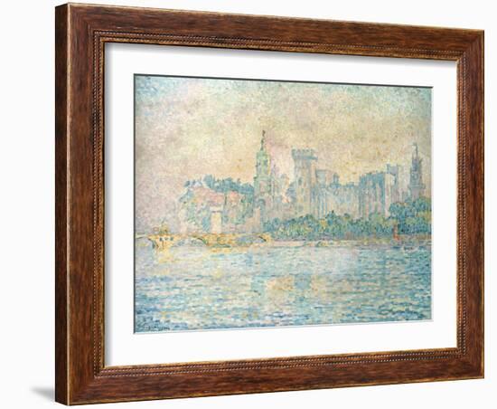 Avignon, Morning-Paul Signac-Framed Giclee Print