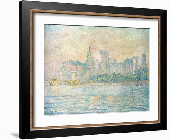 Avignon, Morning-Paul Signac-Framed Giclee Print