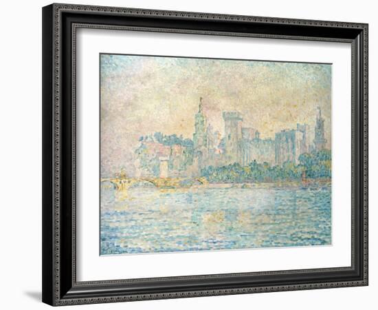 Avignon, Morning-Paul Signac-Framed Giclee Print