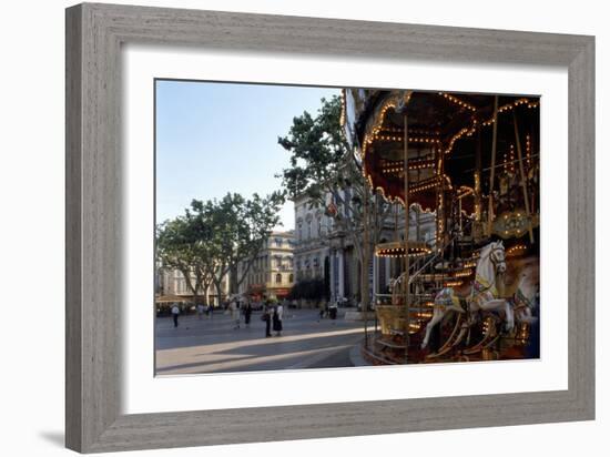 Avignon, Square - Provence, France-Achim Bednorz-Framed Photographic Print