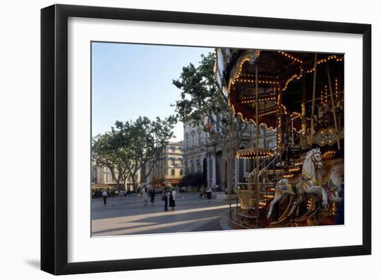 Avignon, Square - Provence, France-Achim Bednorz-Framed Photographic Print