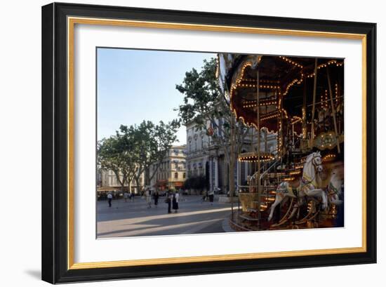 Avignon, Square - Provence, France-Achim Bednorz-Framed Photographic Print