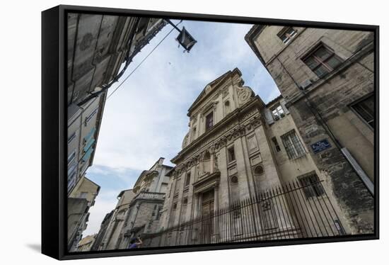 Avignon, Vaucluse, France, Chapelle de la inspection-Bernd Wittelsbach-Framed Stretched Canvas