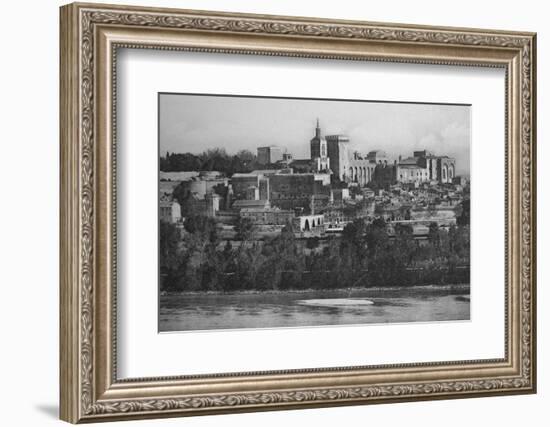 'Avignon - View Taken From Villeneuve', c1925-Unknown-Framed Photographic Print