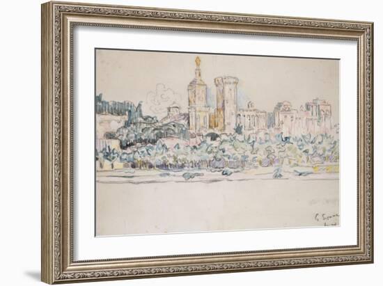 Avignon-Paul Signac-Framed Giclee Print