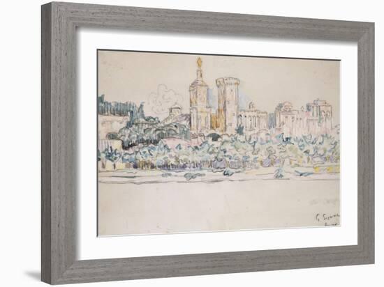 Avignon-Paul Signac-Framed Giclee Print