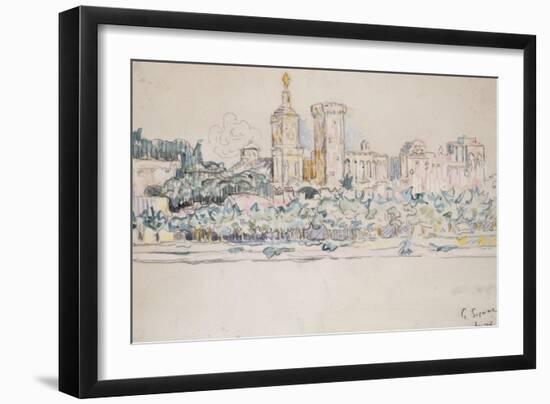 Avignon-Paul Signac-Framed Giclee Print