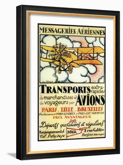 Avions-null-Framed Giclee Print