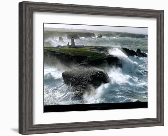 Avis de Coup de Vent sur les Poulains-Philip Plisson-Framed Art Print