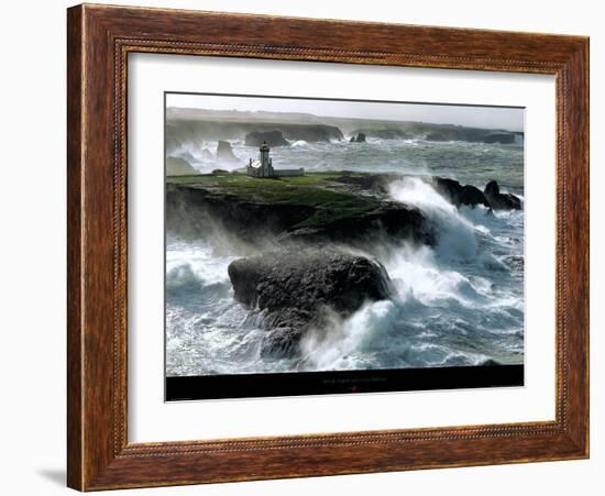 Avis de Coup de Vent sur les Poulains-Philip Plisson-Framed Art Print