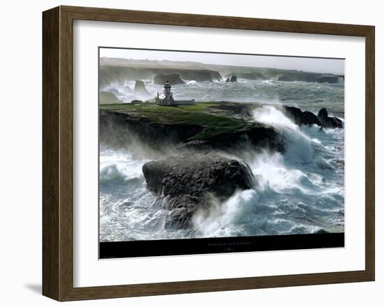 Avis de Coup de Vent sur les Poulains-Philip Plisson-Framed Art Print