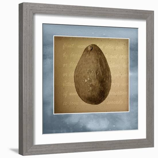 Avocado in Three 01-Kory Fluckiger-Framed Giclee Print