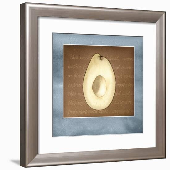 Avocado in Three 03-Kory Fluckiger-Framed Giclee Print