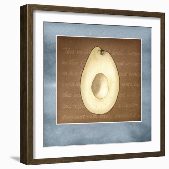 Avocado in Three 03-Kory Fluckiger-Framed Giclee Print