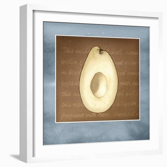 Avocado in Three 03-Kory Fluckiger-Framed Giclee Print