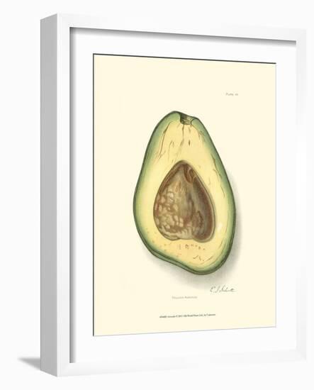 Avocado-null-Framed Art Print