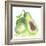 Avocado-Wolf Heart Illustrations-Framed Giclee Print