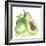 Avocado-Wolf Heart Illustrations-Framed Giclee Print