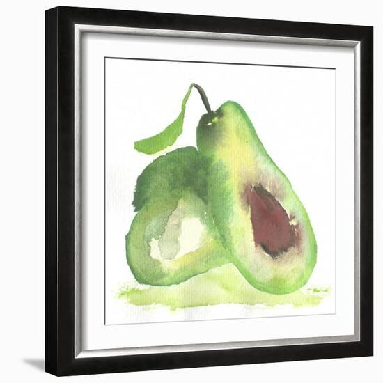 Avocado-Wolf Heart Illustrations-Framed Giclee Print