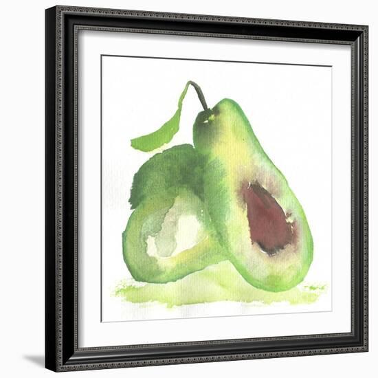 Avocado-Wolf Heart Illustrations-Framed Giclee Print