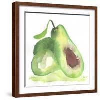 Avocado-Wolf Heart Illustrations-Framed Giclee Print