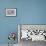 Avocet (Recurvirostra Avosetta) Feeding Along Side a Redshank (Tringa Totanus), Brownsea Island, UK-Bertie Gregory-Framed Photographic Print displayed on a wall