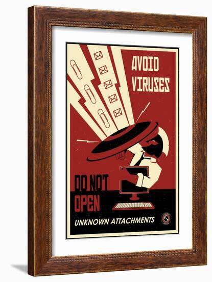 Avoid Downloades-Steve Thomas-Framed Giclee Print