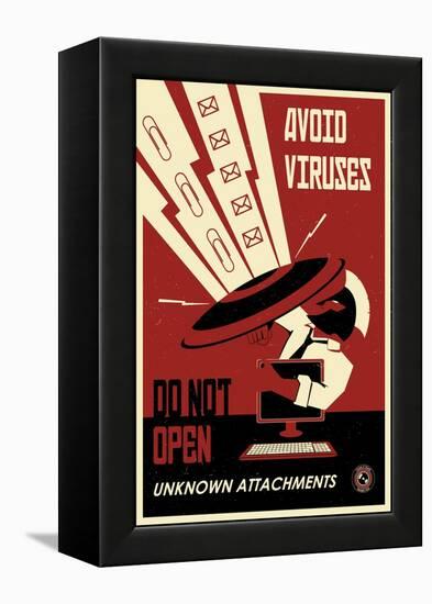 Avoid Downloades-Steve Thomas-Framed Premier Image Canvas