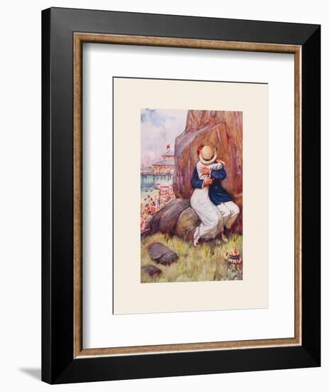 Avoiding the Crush-Percy Hickling-Framed Premium Giclee Print