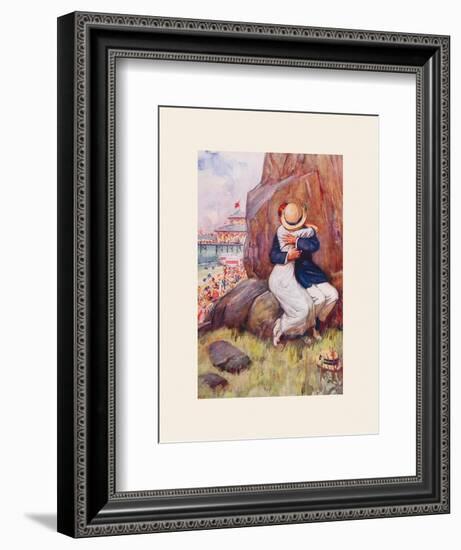 Avoiding the Crush-Percy Hickling-Framed Premium Giclee Print