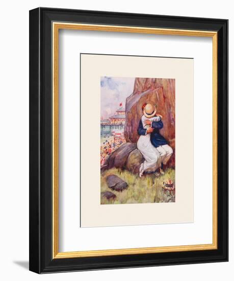 Avoiding the Crush-Percy Hickling-Framed Premium Giclee Print