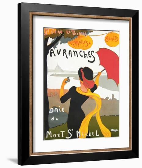 Avranches Baie du Mont St. Michel-Vintage Posters-Framed Giclee Print