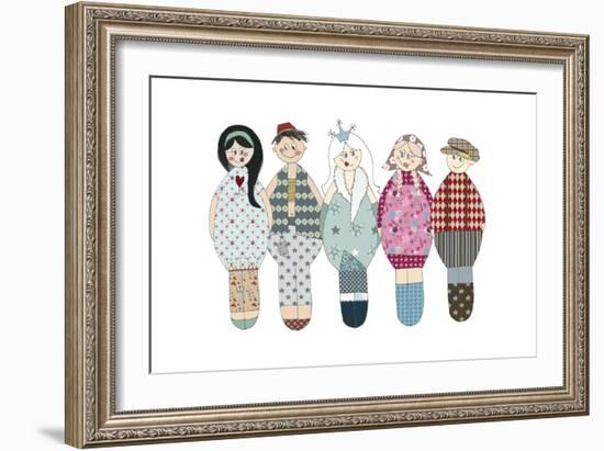 Aw15 Small Dolls-Effie Zafiropoulou-Framed Giclee Print