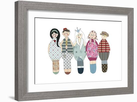 Aw15 Small Dolls-Effie Zafiropoulou-Framed Giclee Print