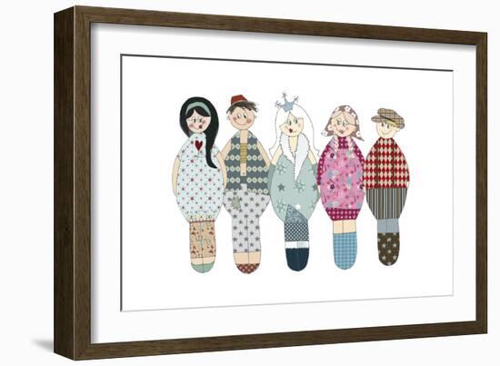 Aw15 Small Dolls-Effie Zafiropoulou-Framed Giclee Print