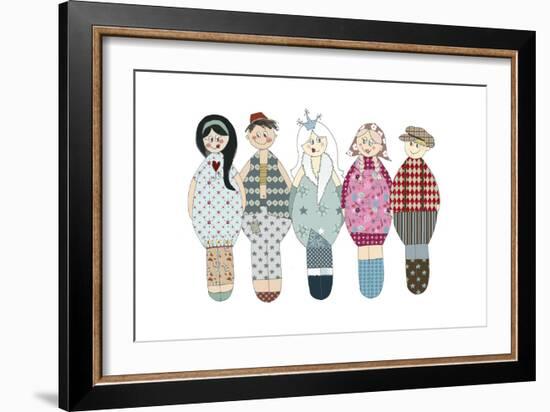 Aw15 Small Dolls-Effie Zafiropoulou-Framed Giclee Print