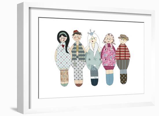 Aw15 Small Dolls-Effie Zafiropoulou-Framed Giclee Print