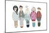 Aw15 Small Dolls-Effie Zafiropoulou-Mounted Giclee Print