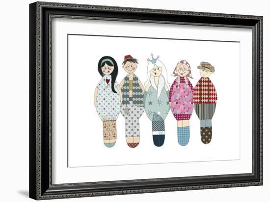 Aw15 Small Dolls-Effie Zafiropoulou-Framed Giclee Print