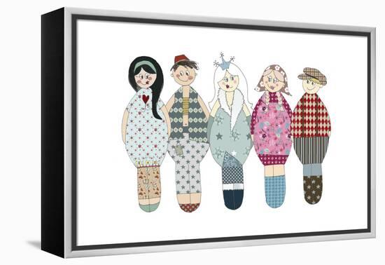 Aw15 Small Dolls-Effie Zafiropoulou-Framed Premier Image Canvas