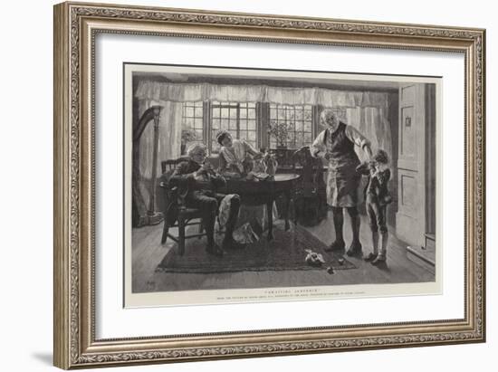 Awaiting Sentence-Frank Dadd-Framed Giclee Print